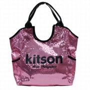 kitson-KHB0267-DAY BAG(L)-PINK/BLACK