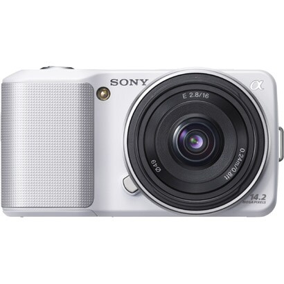 NEX-3A W [α(アルファ) E16mm F2.8 薄型広角レンズキット ホワイト]