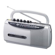 ラジオカセットコーダー シルバー CFM-E5 S