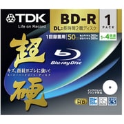 録画用BD-R DL 追記型 1-4倍速 片面2層 50GB 1枚 インクジェットプリンタ対応 超硬 BRV50HCPWB1A