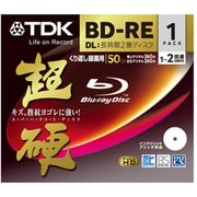 録画用BD-RE DL 書換型 1-2倍速 片面2層 50GB 1枚 インクジェットプリンタ対応 超硬 BEV50HCPWA1A