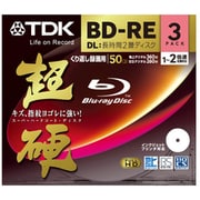 録画用BD-RE DL 書換型 1-2倍速 片面2層 50GB 3枚 インクジェットプリンタ対応 超硬 BEV50HCPWA3A