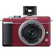 E-PL1 [OLYMPUS PEN Lite (オリンパス ペン ライト) パンケーキキット　ルビーレッド]