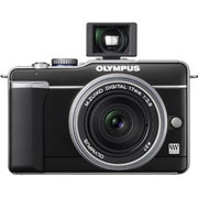 E-PL1 [OLYMPUS PEN Lite (オリンパス ペン ライト) パンケーキキット　ブラック]