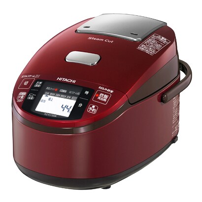 スチーム圧力IH炊飯器（5.5合炊き） メタリックレッド RZ-KV100K-R