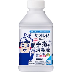 ビオレU 手指の消毒液 スプレー つけかえ用 400ml エタノール濃度65vol％ [消毒剤 指定医薬部外品]