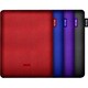 iPad用カーボンファイバーケース　液晶保護フィルム＆クロス付属 レッド DLA137RED
