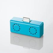 WM-PORT搭載 Walkman用ステレオミニスピーカー ブルー LDS-WMP300BU