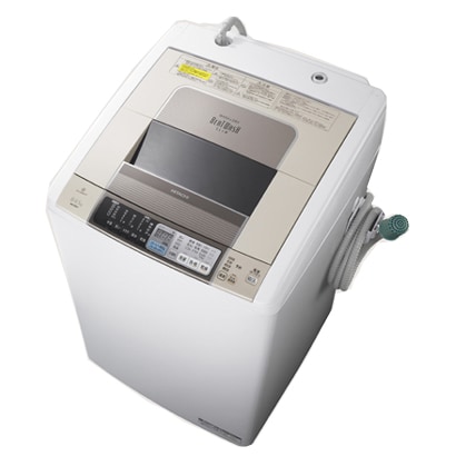 ビートウォッシュ タテ型洗濯乾燥機（8kg） シャンパン BW-D8LV-N