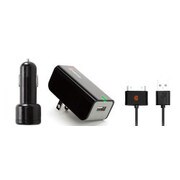 iPad、iPod、iPhone用カーチャージャー&チャージャー GRF-POWERDUO/iPad