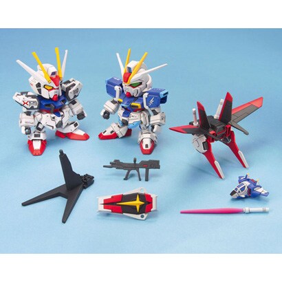 GAT-X105 ストライクガンダム&ZGMF-X56S/α フォースインパルスガンダム [BB戦士]