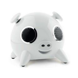 iPod対応スピーカー アイピグレット（IPGLET II） ホワイト AIP-WH-2