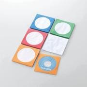 CD/DVD用ペーパーケース 50枚入り 全5色 CCD-FT50