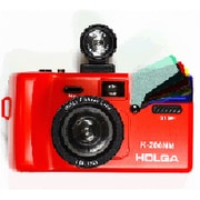 トイカメラ K-200NMフィッシュアイII レッド HOLGA K-200NM/FEL/FV