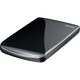USB接続 ポータブルハードディスク 320GB クリスタルブラック HD-PET320U2-BK