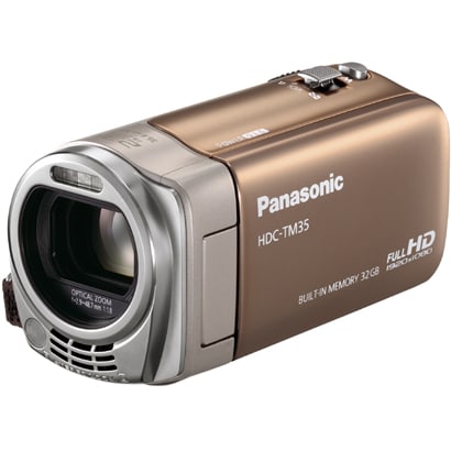 ハイビジョンデジタルビデオカメラ メモリータイプ 32GB クラシックゴールド HDC-ＴM35-N