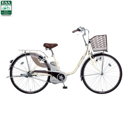 電動アシスト自転車（24型） リチウムビビ・SS アイボリーホワイト BE-ENS432AF