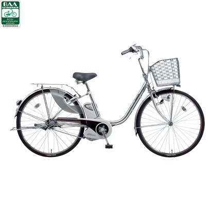 電動アシスト自転車（24型） リチウムビビ・SS プラズマシルバー BE-ENS432AS