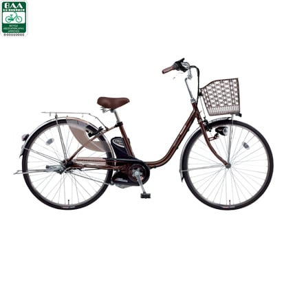 電動アシスト自転車（24型） リチウムビビ・SS チョコブラウン BE-ENS432AT