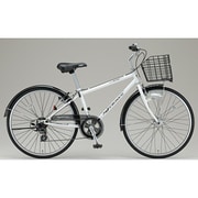 自転車（26型） ホワイト SJクロス26 BSH6L1