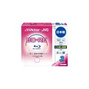 録画用BD-RE 書換え型 1-2倍速 片面1層 25GB 3枚 インクジェットプリンター対応 BV-E130JW3