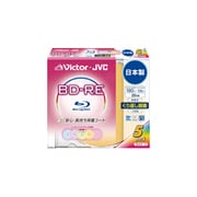 録画用BD-RE 書換え型 1-2倍速 片面1層 25GB 5枚 インクジェットプリンター対応 BV-E130JP5