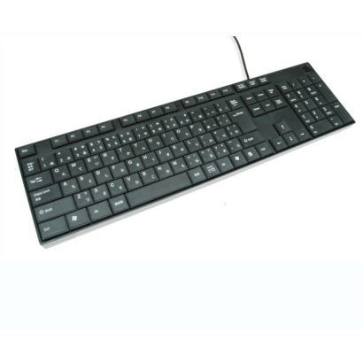 日本語109キー スリムキーボード AOK-TK506BK