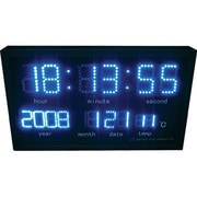 LED-CLOCK OPTIM（オプティム） ブルー ACL-113