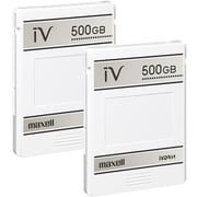 コンテンツ保護技術対応 リムーバブルハードディスクiVDR 500GB iV (アイヴィ) 2個パック M-VDRS500G.C.2P