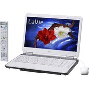 LaVie L PC-LL370BSシリーズ 15.6型ワイド液晶/HDD500GB/DVDスーパーマルチドライブ スパークリングリッチホワイト PC-LL370BS6W