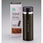 プレミアムマイカフェスリム ダイレクトマグ300 保温・保冷 0.3L レーザーブラック H-6934