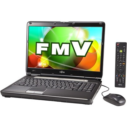LIFEBOOK AH550/3AT 15.6型ワイド液晶/HDD500GB/ブルーレイディスクドライブ シャイニーブラック FMVA553AT