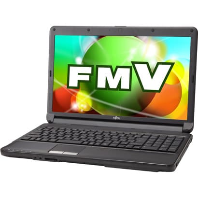 LIFEBOOK AH530/3Aシリーズ 15.6型ワイド液晶/HDD500GB/DVDスーパーマルチドライブ シャイニーブラック FMVA533AB