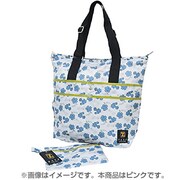 ZADA折畳みトートバッグ [フラワー・ピンク]