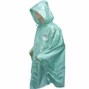 OUTDOOR撥水レインポンチョ [M-サックス]