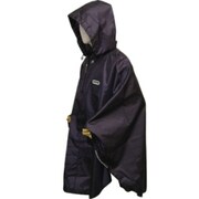 OUTDOOR撥水レインポンチョ [M-パープル]