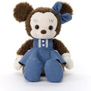 ディズニーミニークチュール [お着替えドレス デニムサロペットスカート]