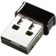 150Mbps 無線LAN USBアダプタ 超小型 ブラック LAN-W150N/U2BK