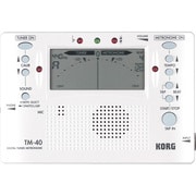 デジタルチューナーメトロノーム パールホワイト TM-40PW