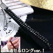 ラインロングパヴェ(ジェットヘマタイト)