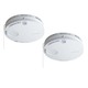 SH6902P [住宅用火災警報器セット（煙式） けむり当番（電池式） ワイヤレス連動親器1台＋子器1台セット]