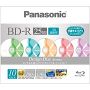 録画用BD-R 追記型 1-6倍速 片面1層 25GB 10枚 デザインディスクシリーズ Aroma (アロマ) LM-BR25M10AN