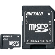 RMSD-BS2GC2SA [microSDカード 2GB SD変換アダプター付 防水仕様]