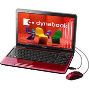 dynabook EX/56MRDYD 15.6型ワイド液晶/HDD500GB/DVDスーパーマルチドライブ モデナレッド ヨドバシカメラオリジナル PAEX56MLFRDYD