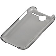 BSMPDC01BK [HTC Desire（ディザイア）専用ハードケース クリアタイプ 液晶保護フィルム付 クリアブラック]