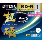 録画用BD-R DL 追記型 1-6倍速 片面2層 50GB 1枚 インクジェットプリンタ対応 超硬シリーズ BRV50HCPWC1A