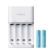 N-TGL0104QS [ニッケル水素充電器セット単4形「eneloop lite (エネループライト)｣2個入り]