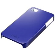 RK-PU711C [iPhone 4S／4用　メタリックジャケット (ブルー）]