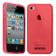 TUN-PH-000050 [iPhone 4用ケース SOFTSHELL（ソフトシェル） レッド]