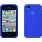 MGSK-IP4-BL [Silky Silicon Case for iPhone4ケース ジャパンブルー]